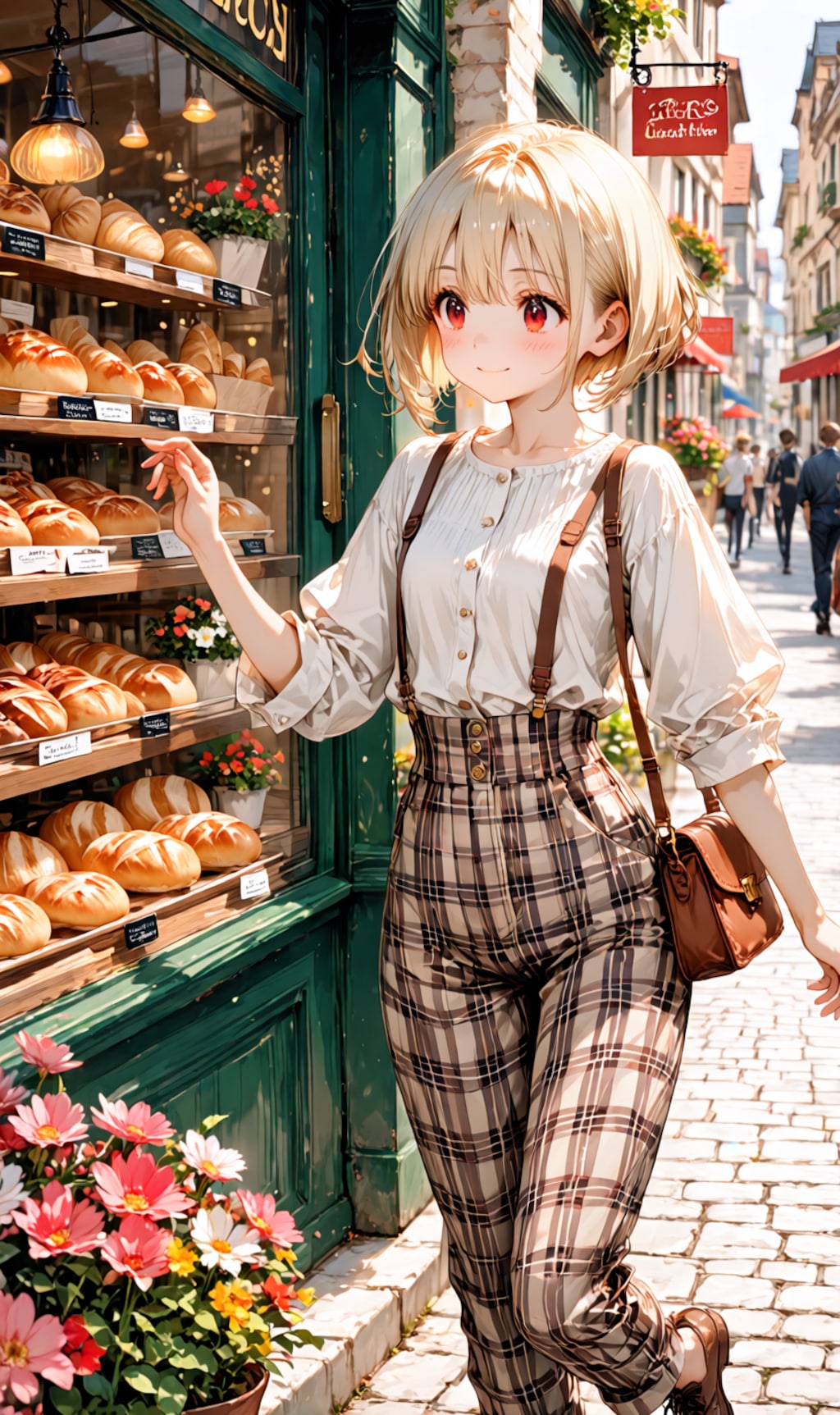 walking shopping street