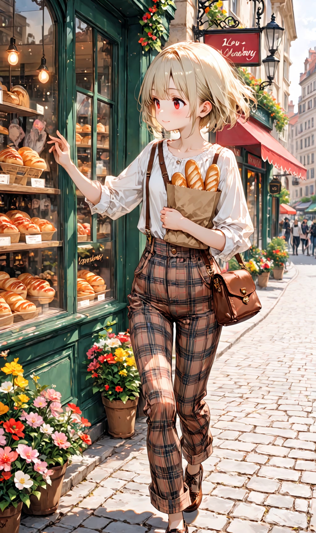 walking shopping street