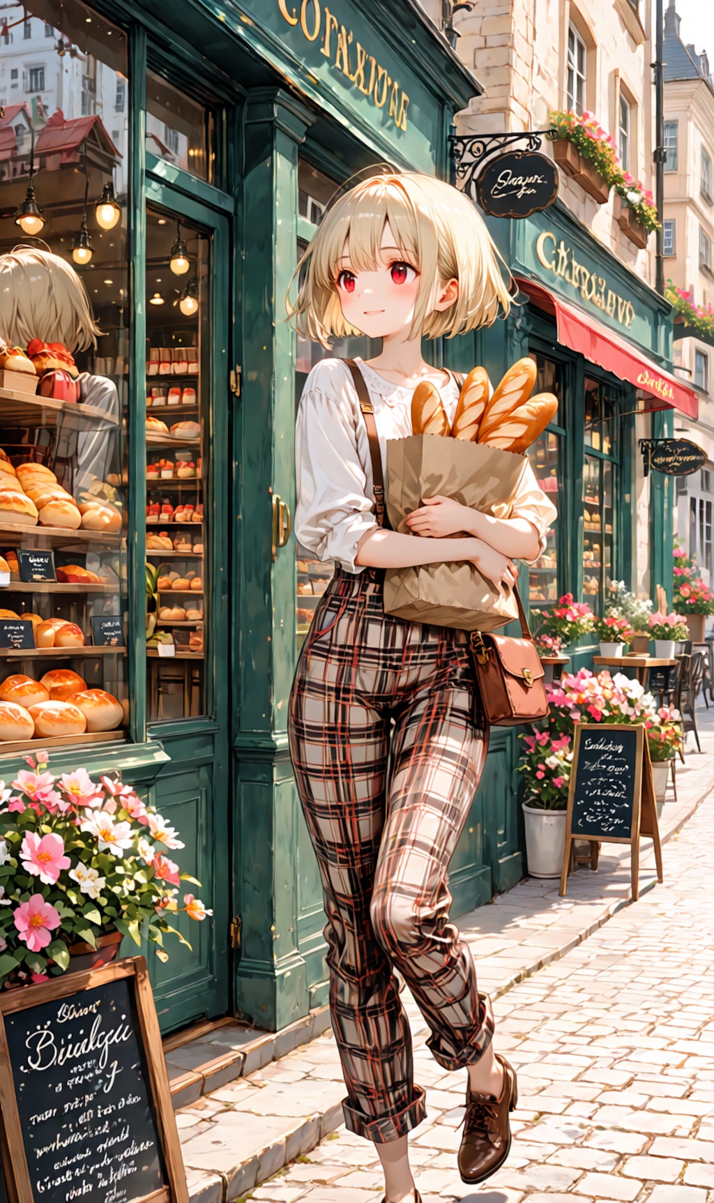 walking shopping street