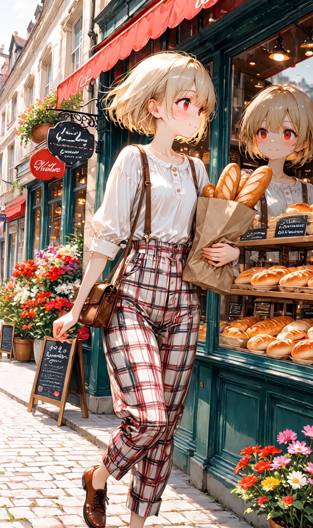 walking shopping street