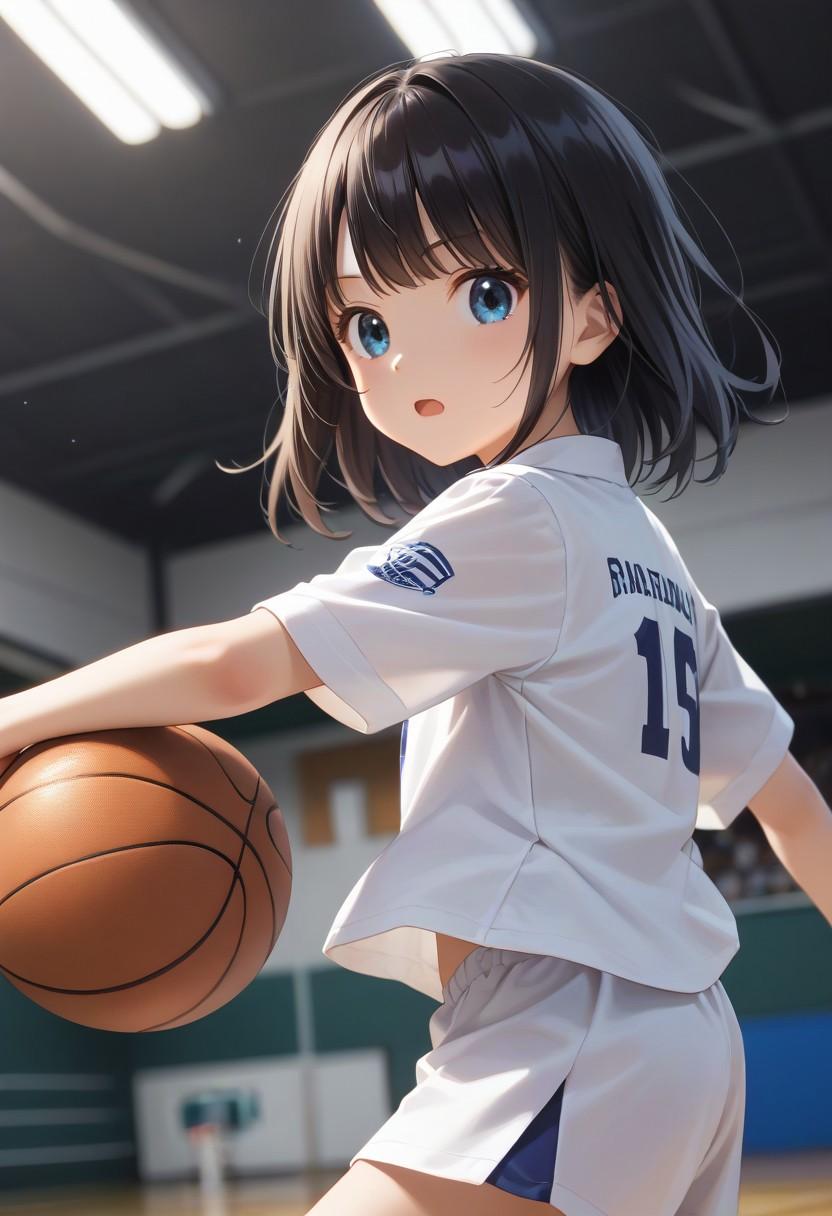 バスケ部の少女(3)
