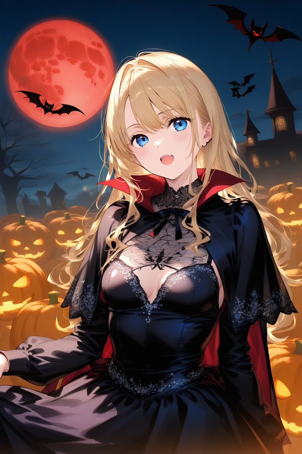 今宵も我が眷属に血を与える時がきた