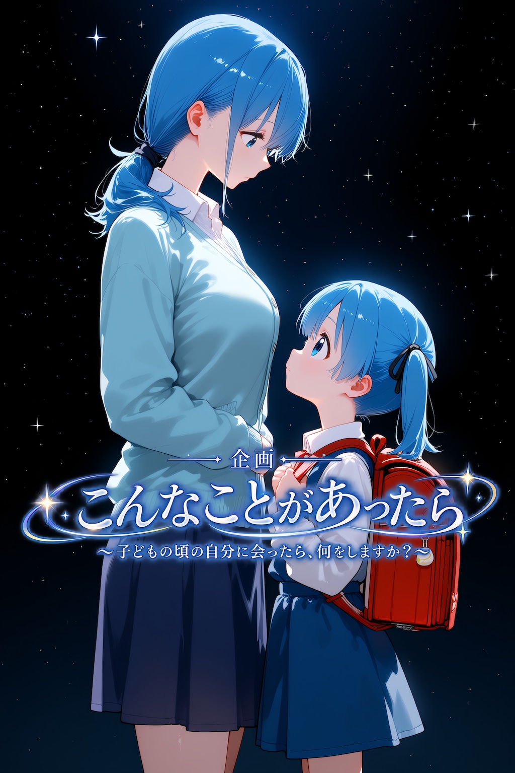 子どもの頃の自分に会ったら、何をしますか？