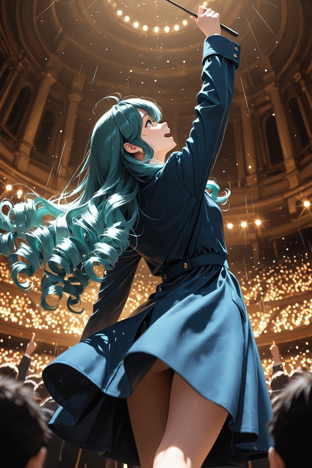 Beautiful Violinist Girl（美人なヴァイオリニスト。【指揮者篇】)