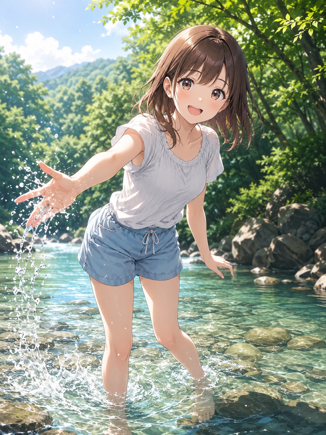かわあそび