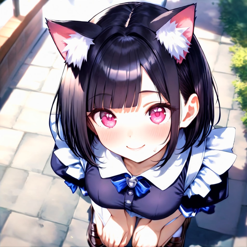 猫耳メイド【耳フェチ(*´ω｀*)】