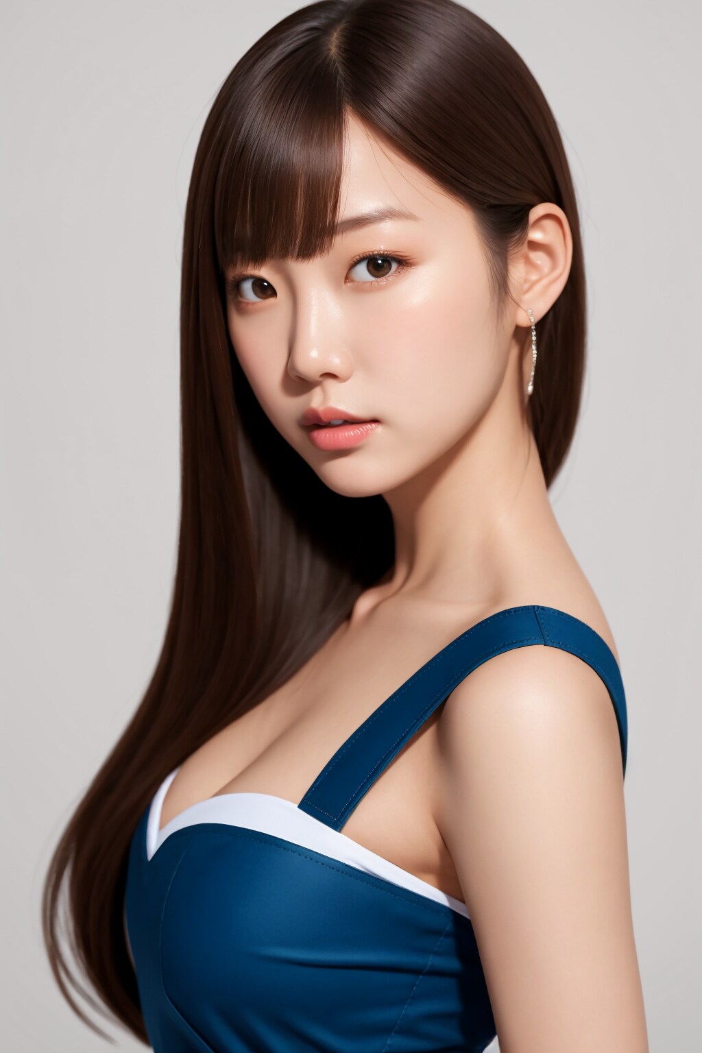 ロングヘア美女