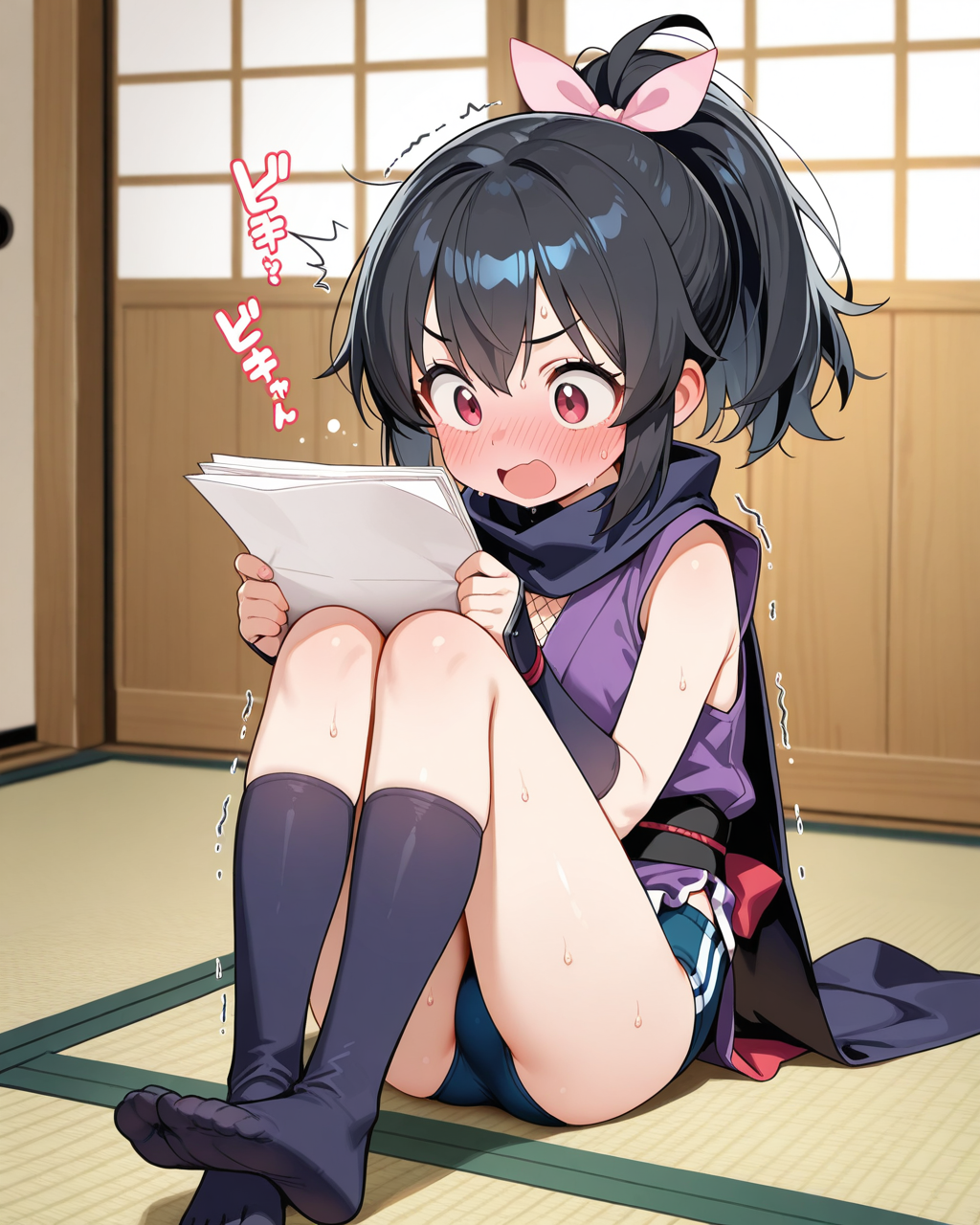企画書を読んで狼狽える忍ルマ！！