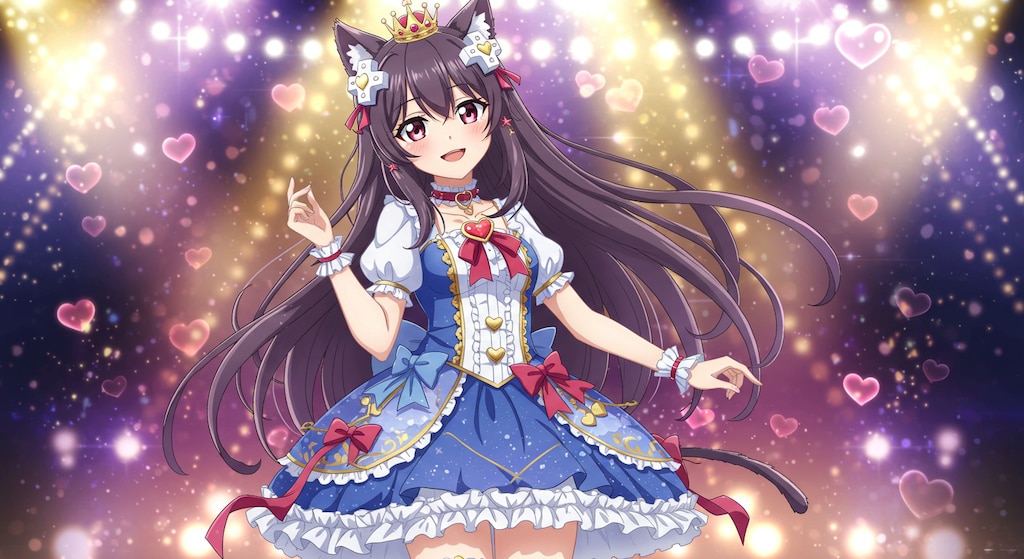 プロンプト借りて再現シリーズ　獣人少女編