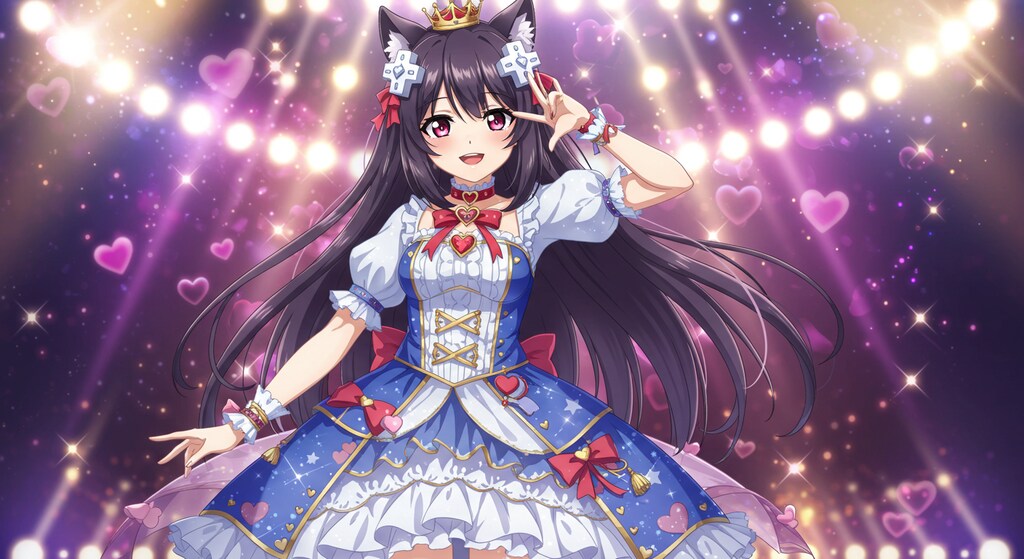 プロンプト借りて再現シリーズ　獣人少女編