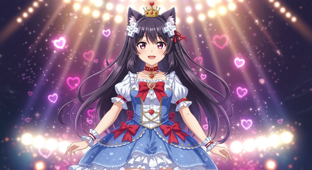 プロンプト借りて再現シリーズ　獣人少女編