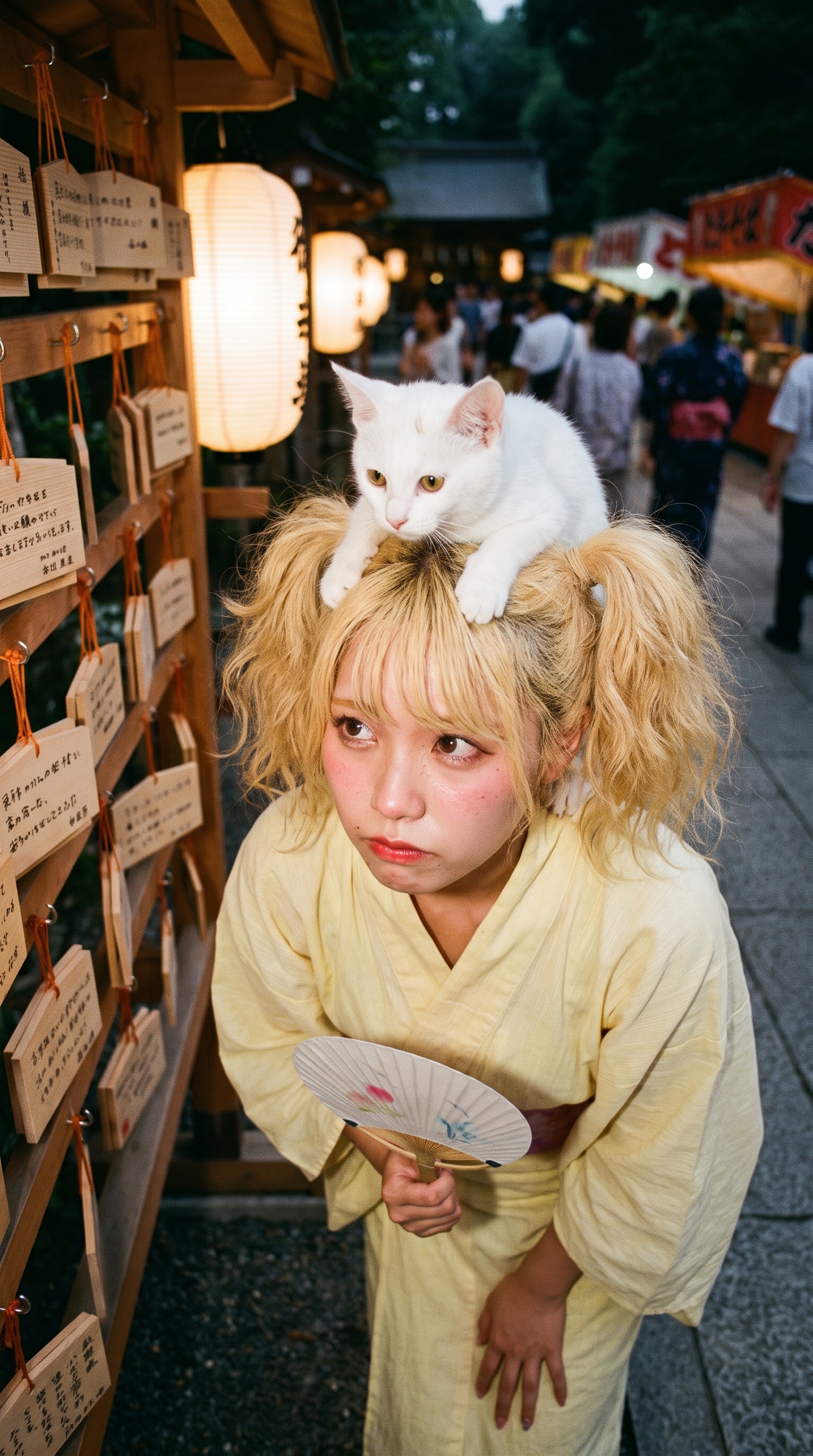 Cat Above, Wishes Below