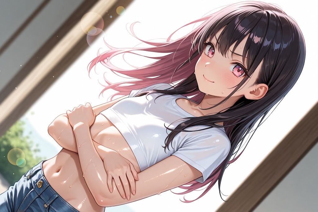 【本日の板野ちゃん】「すっごい暑いね～・・・」