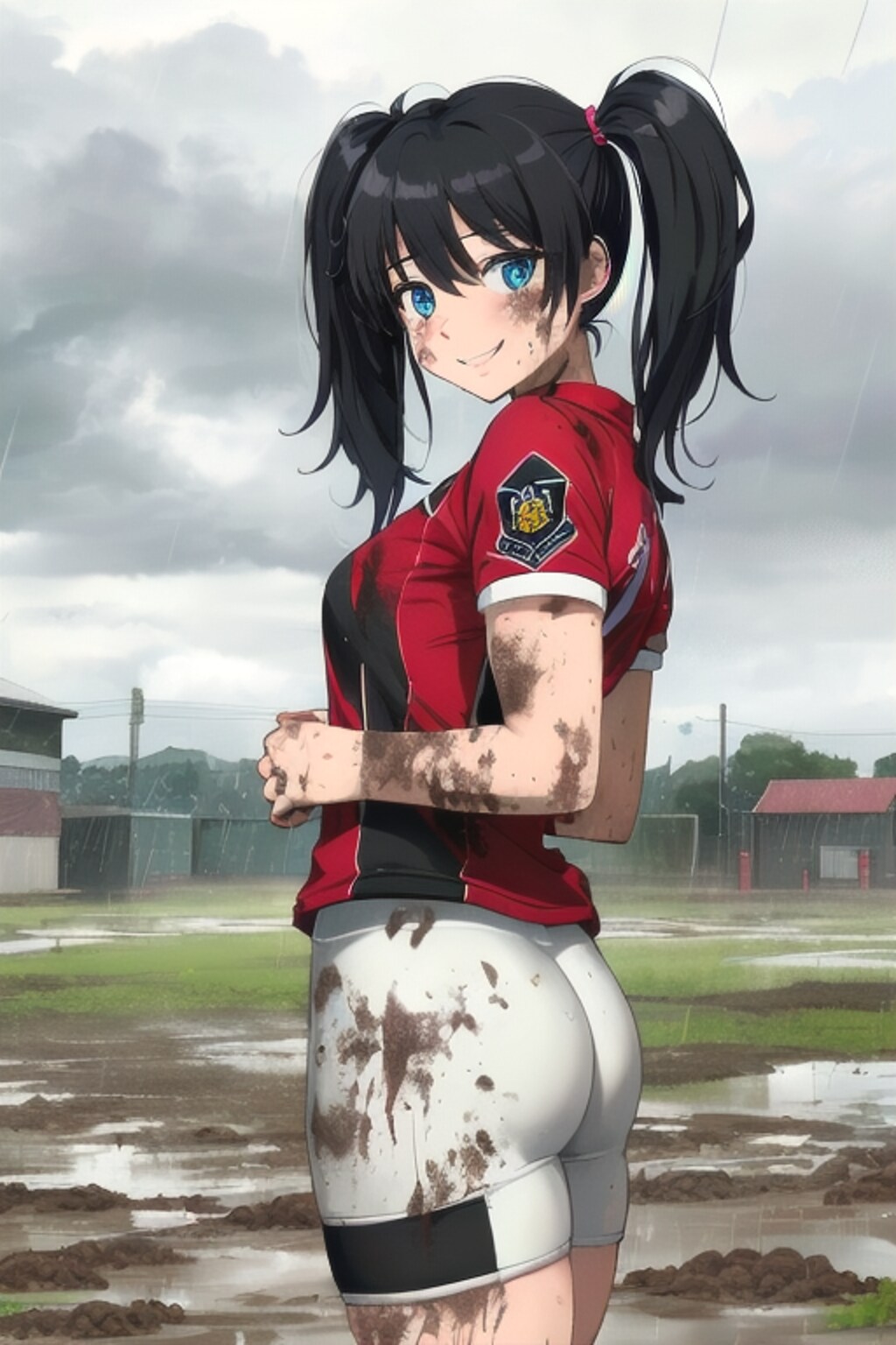🏉泥まみれの女子ラグビー 84
