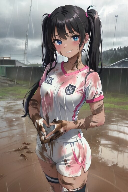 🏉泥まみれの女子ラグビー 84