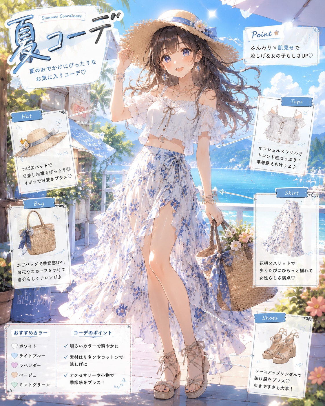 オススメ夏コーデ！！