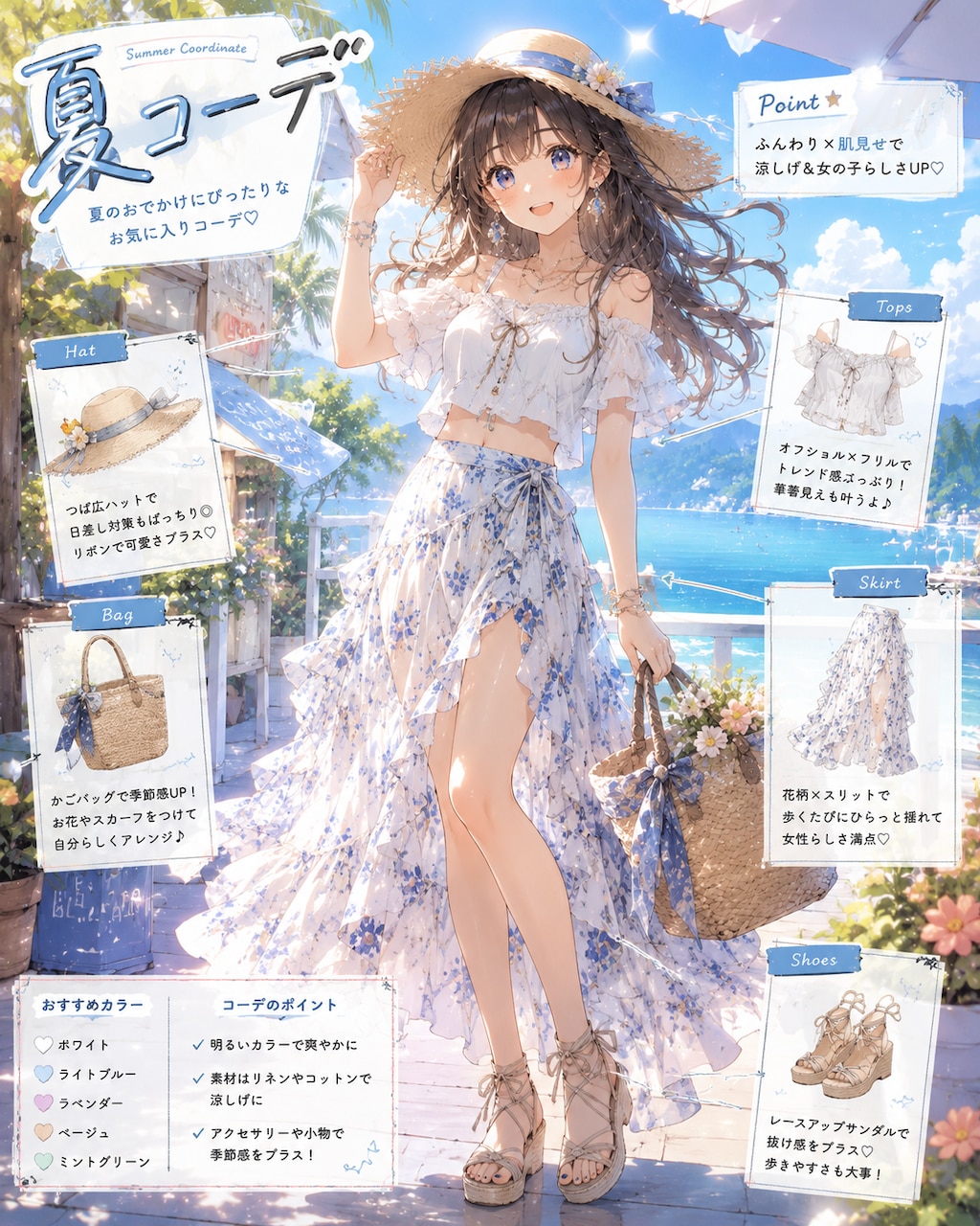 オススメ夏コーデ！！