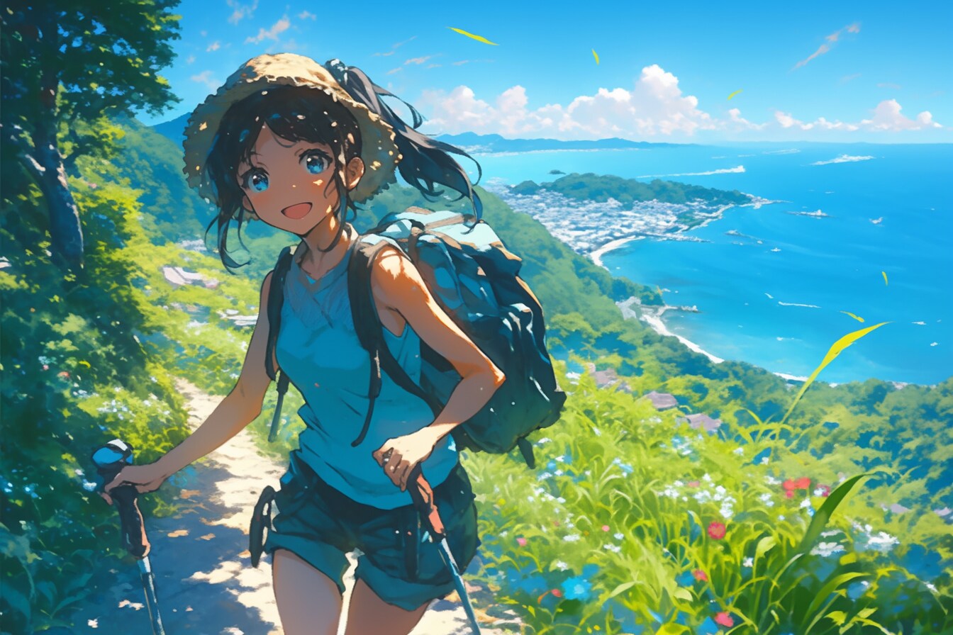 旅する少女266 | の人気AIイラスト・グラビア