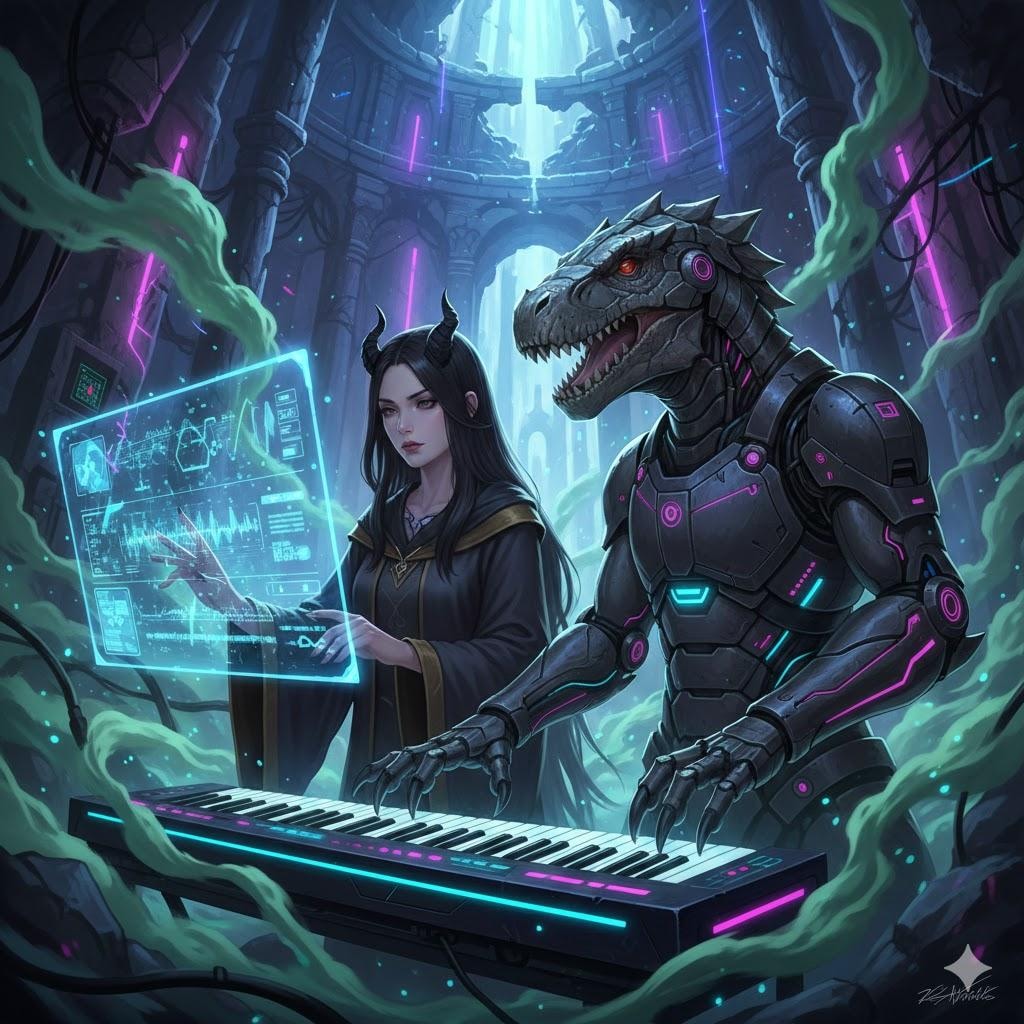 地底文明と魔族の音楽プロデュース