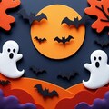 フェルトでハロウィン６枚 5枚目
