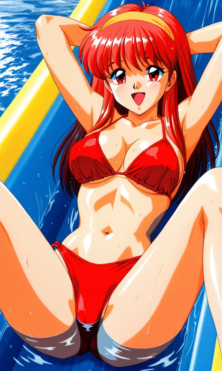PixAI LoRAで藤崎詩織プールデートオマージュ👙❤️
