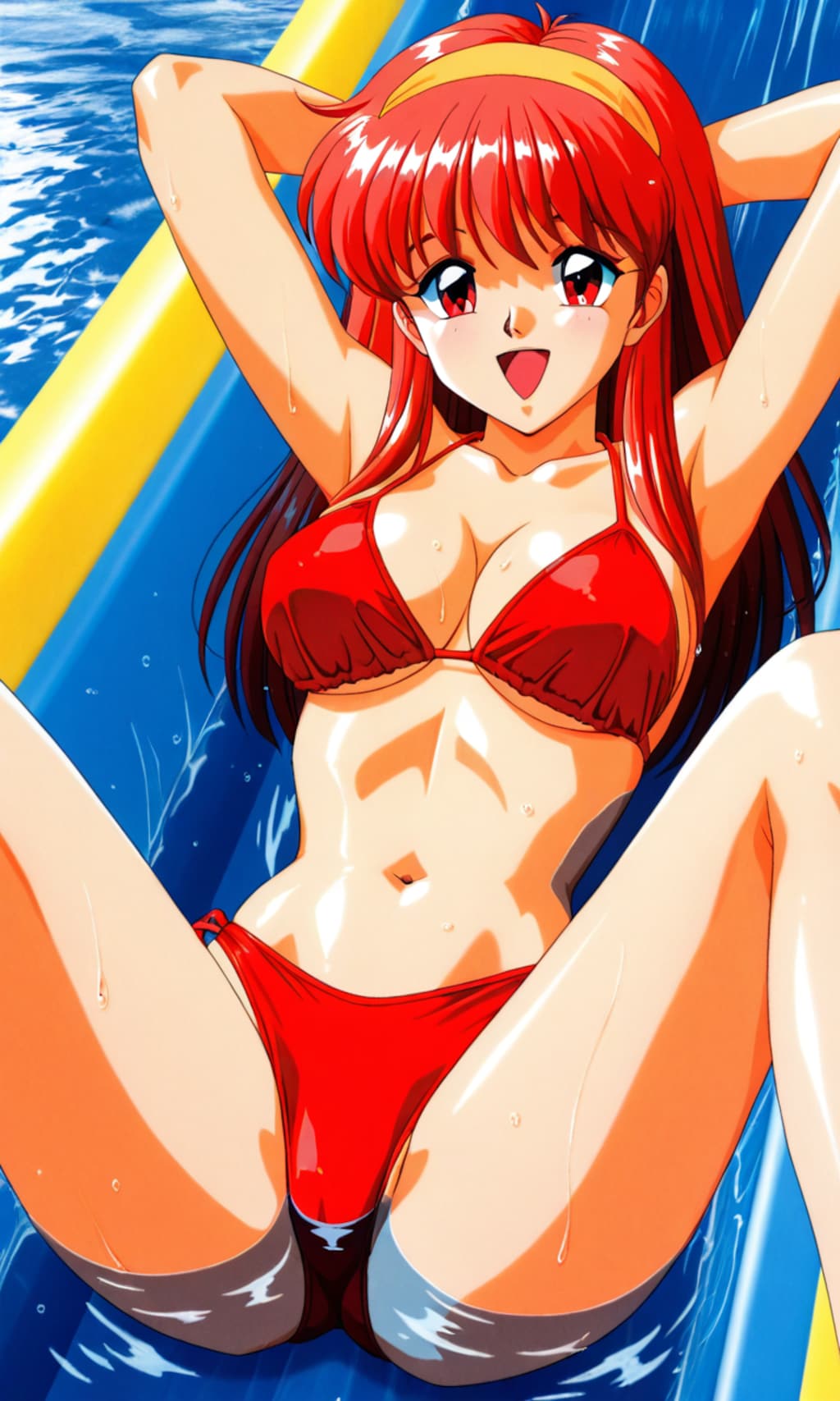 PixAI LoRAで藤崎詩織プールデートオマージュ👙❤️