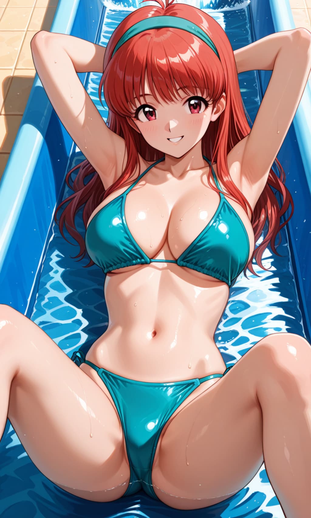 PixAI LoRAで藤崎詩織プールデートオマージュ👙❤️