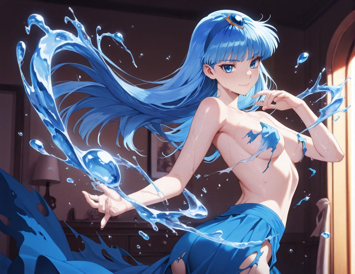 海、水の魔法