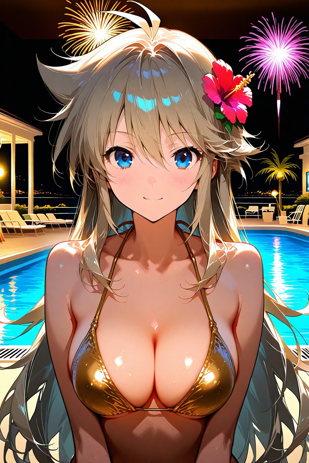 南国の海の見える部屋とプール付きでバカンスな理想の部屋👙🏨🌊