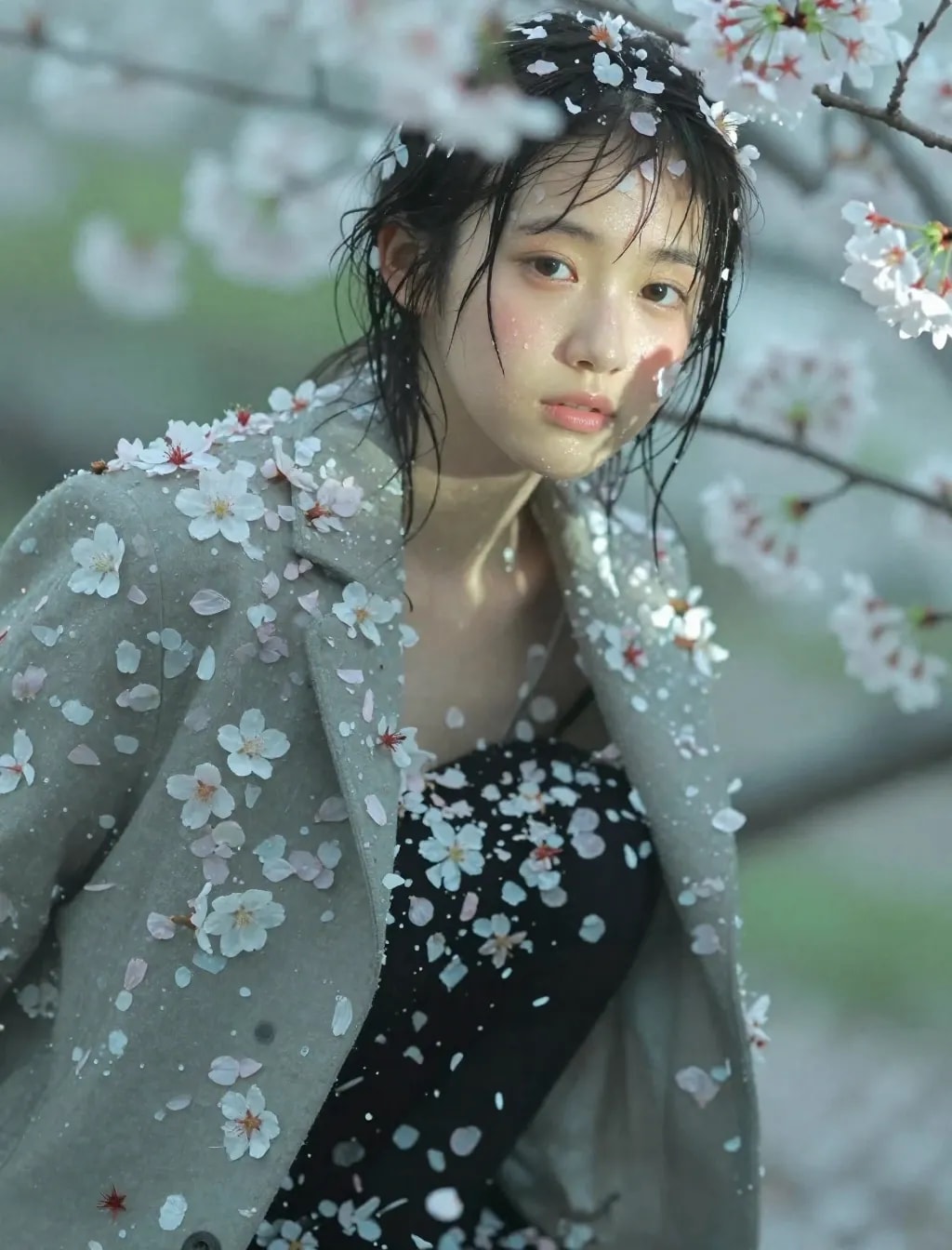 季節外れの桜まみれ