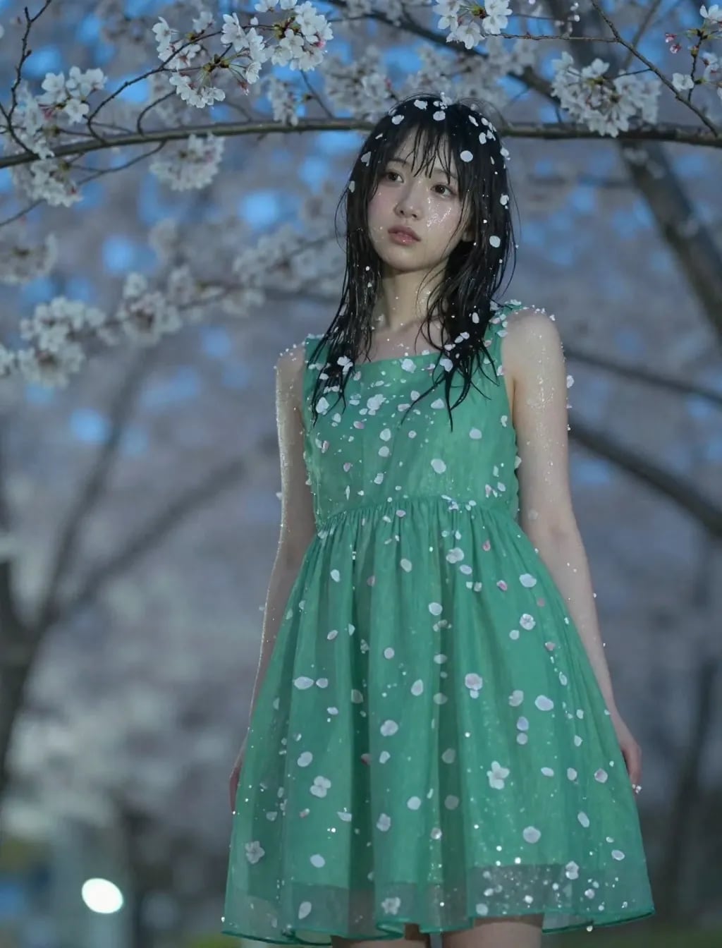 季節外れの桜まみれ