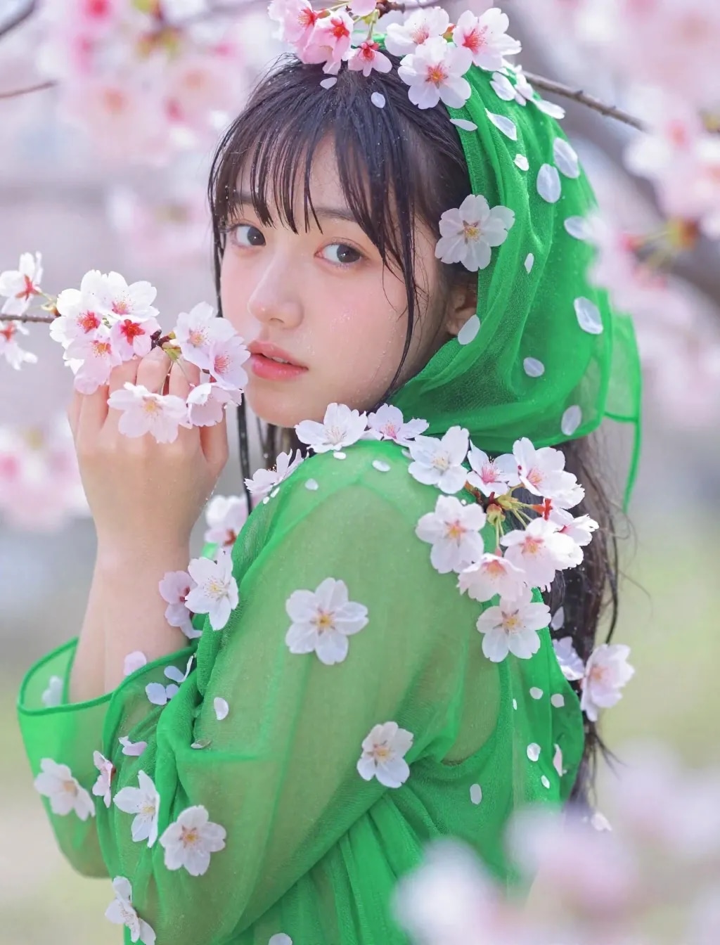 季節外れの桜まみれ