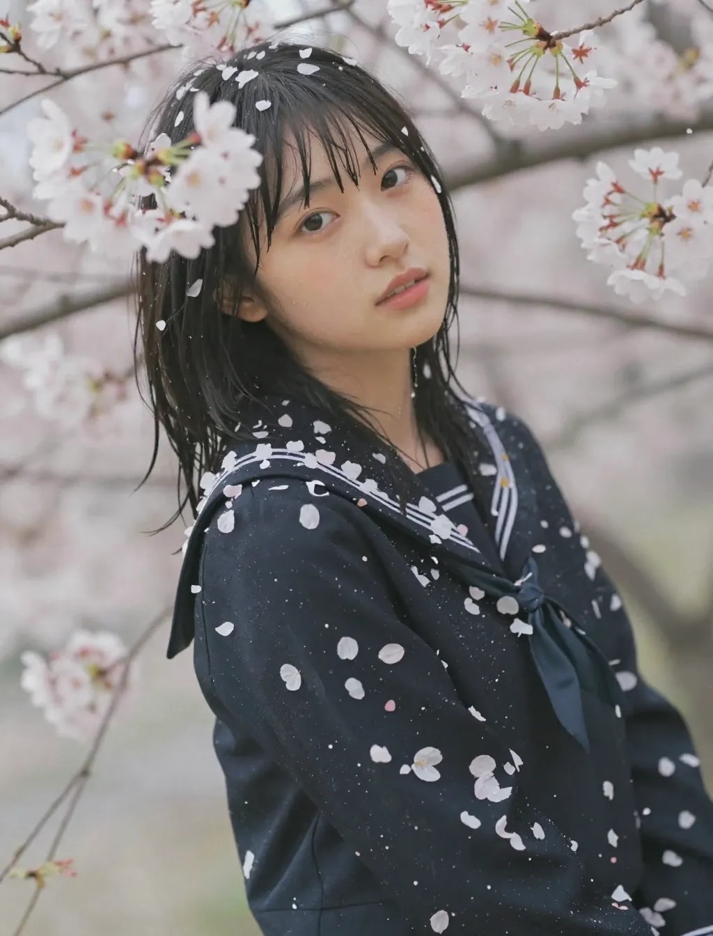 季節外れの桜まみれ