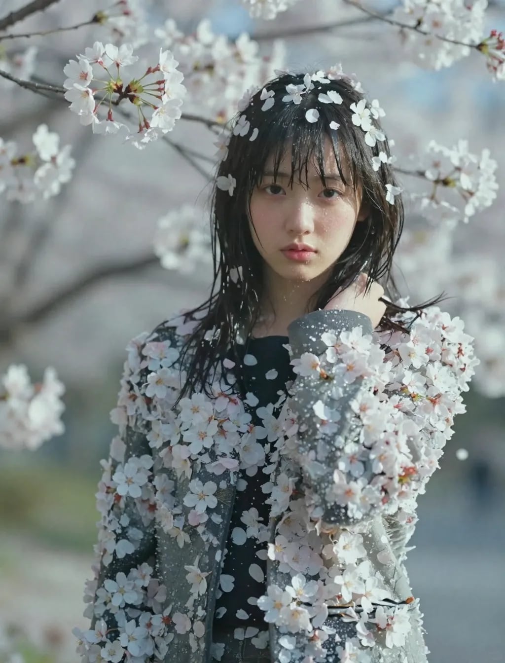 季節外れの桜まみれ