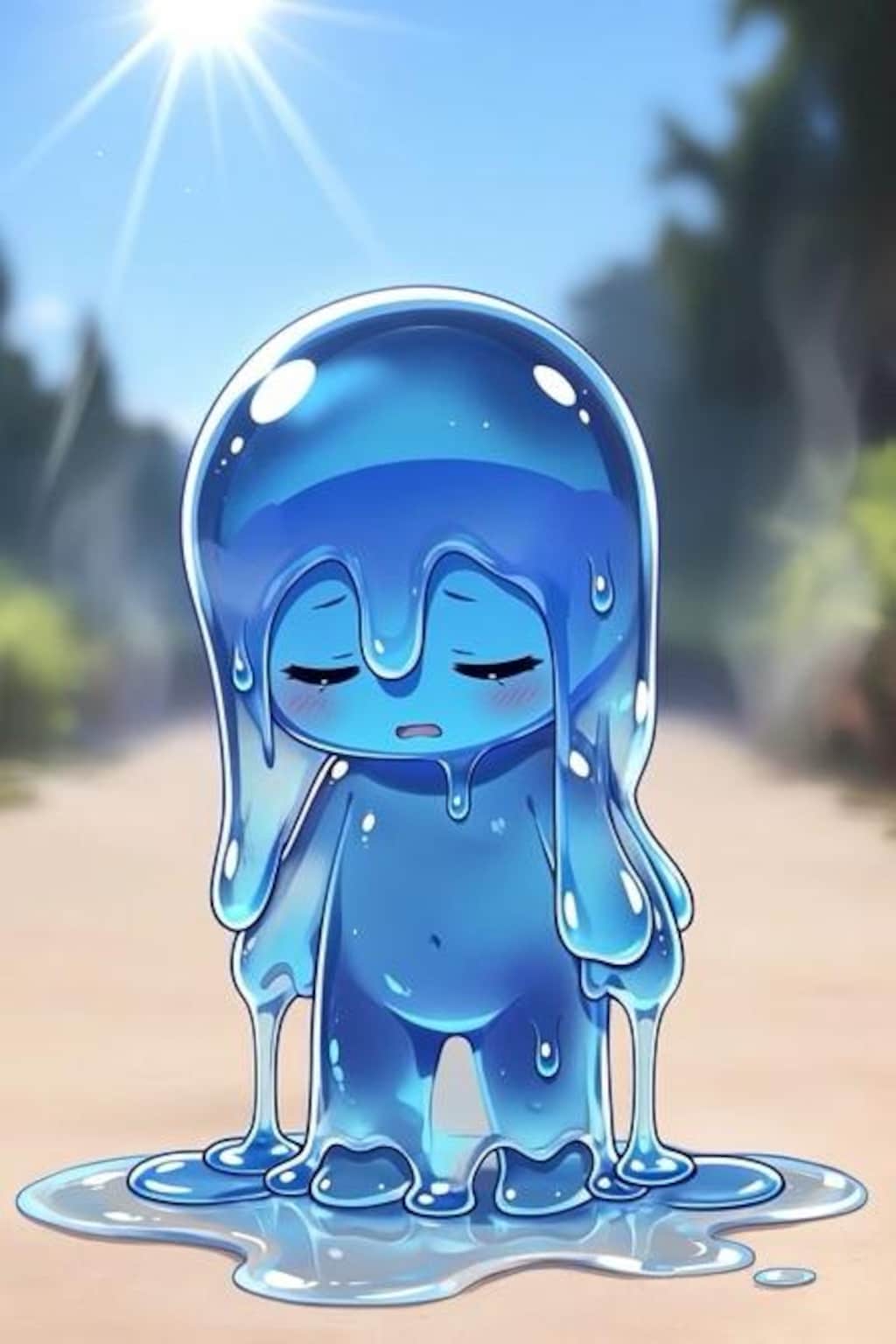 溶けていく