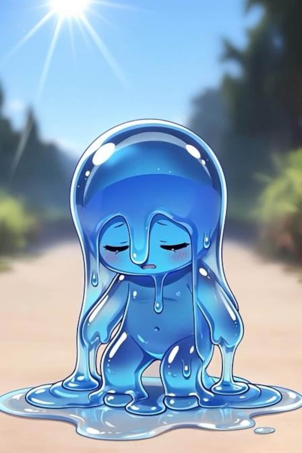 溶けていく