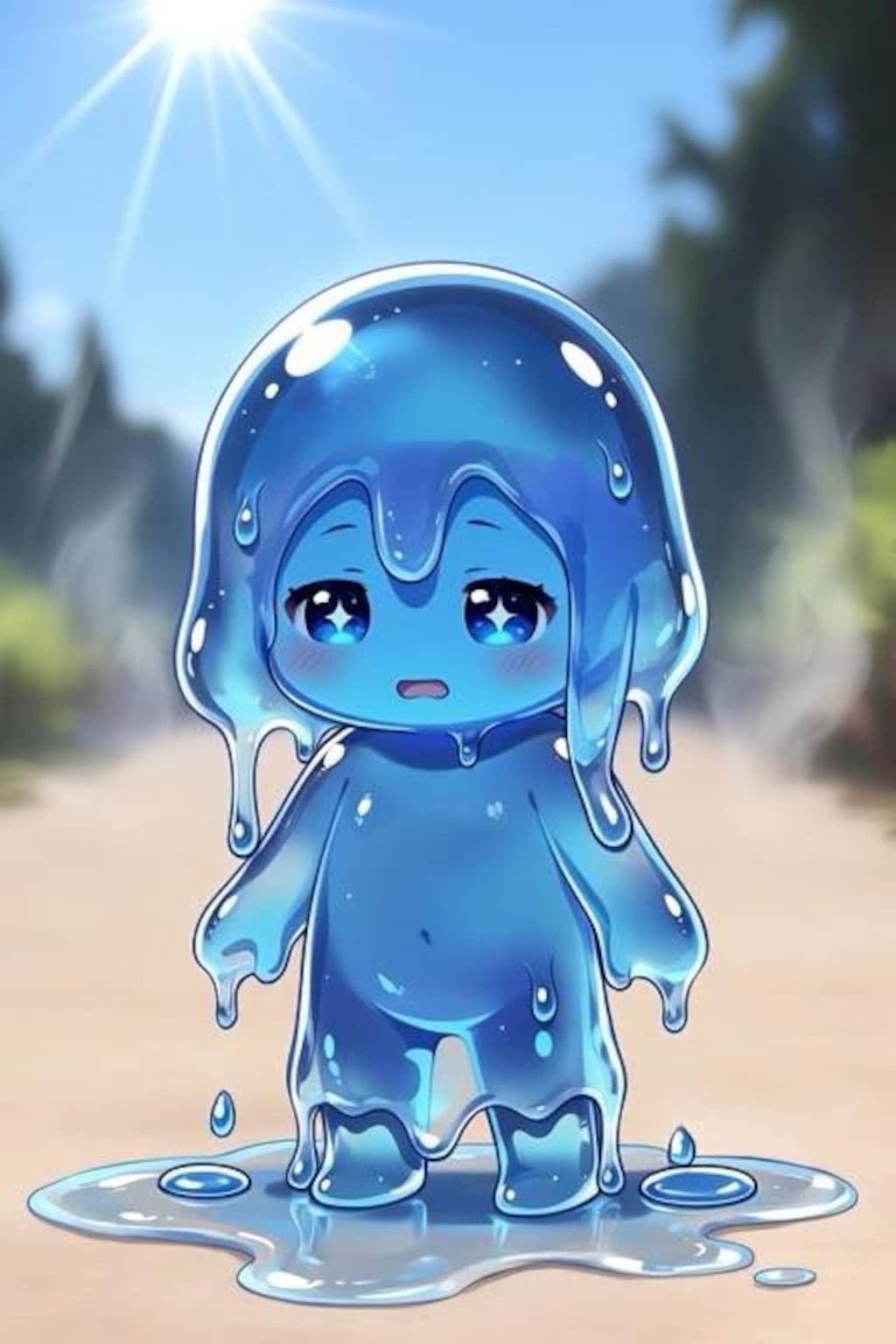 溶けていく