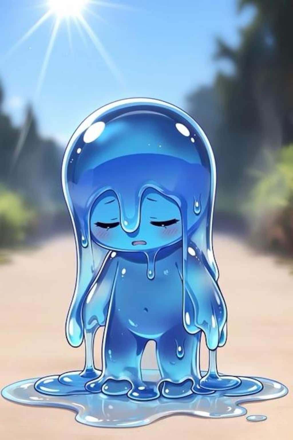 溶けていく