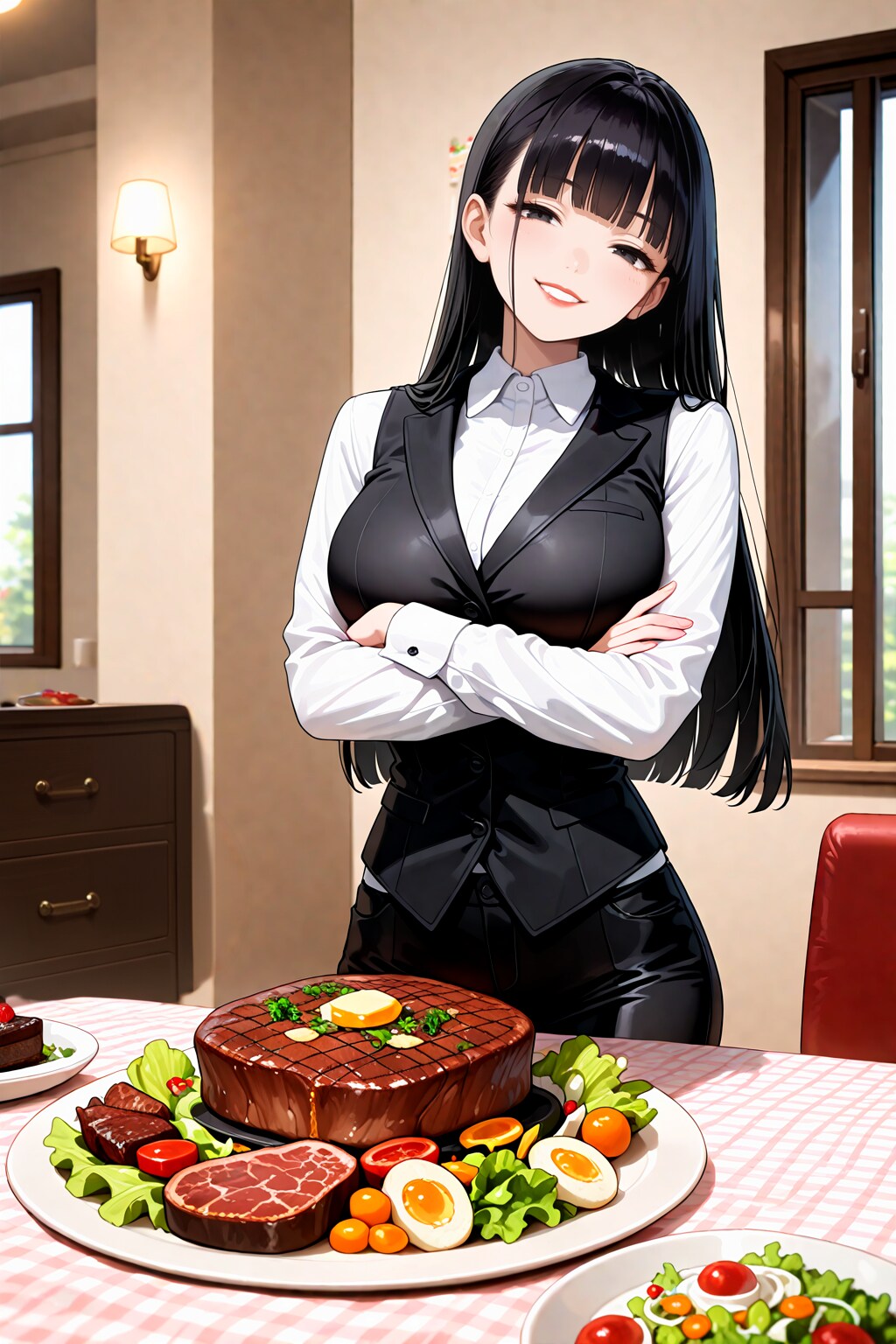 さあ、好きなだけ食べてくれ