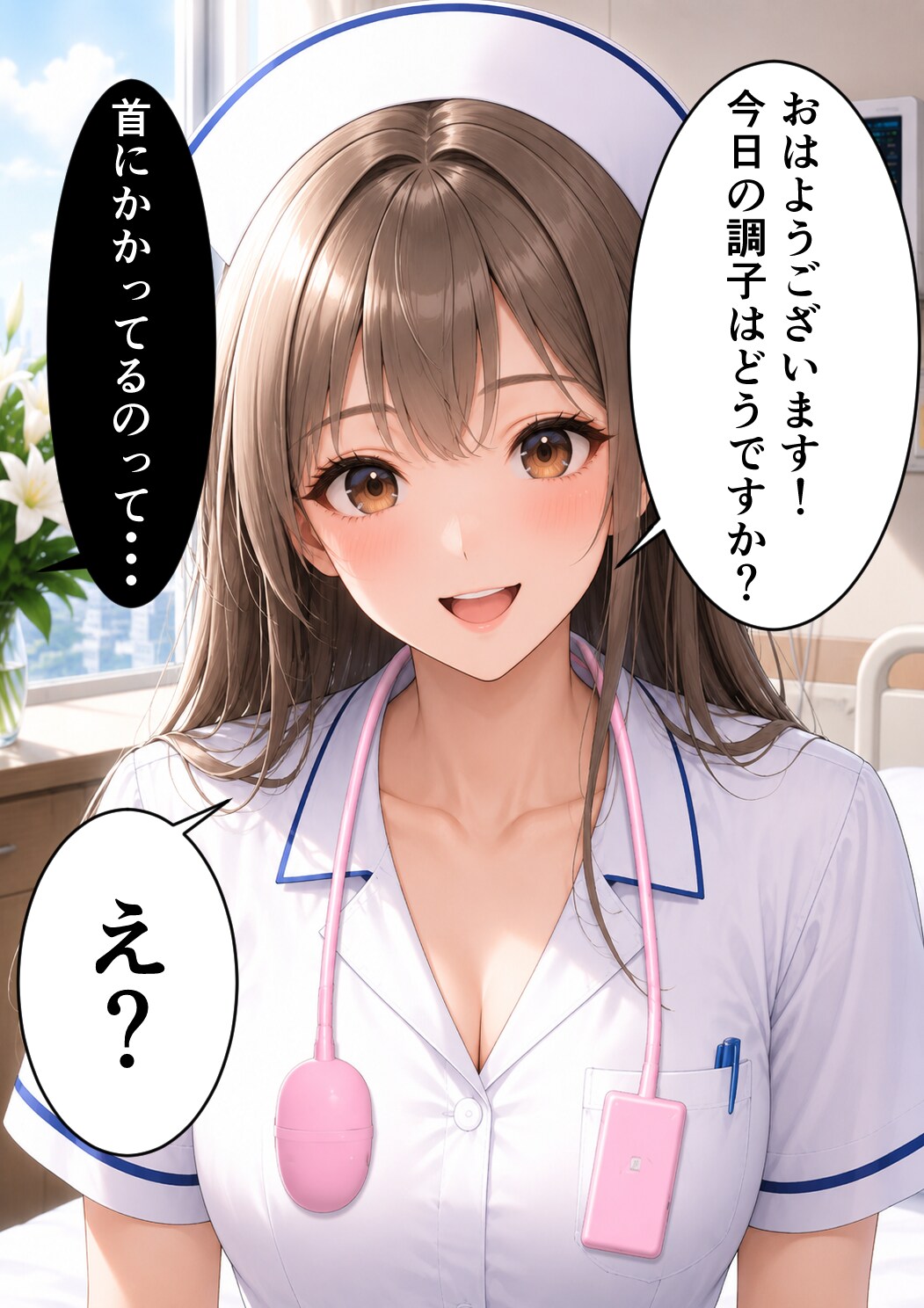 聴診器…？