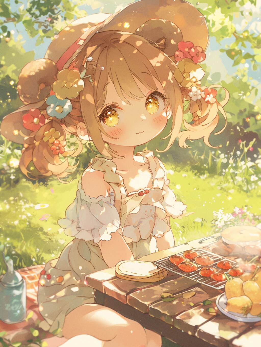 くま娘、バーベキュー日和！🐾