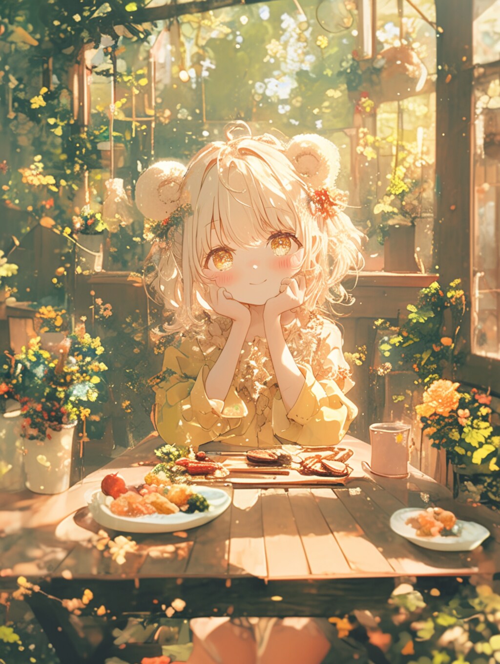 くま娘、バーベキュー日和！🐾