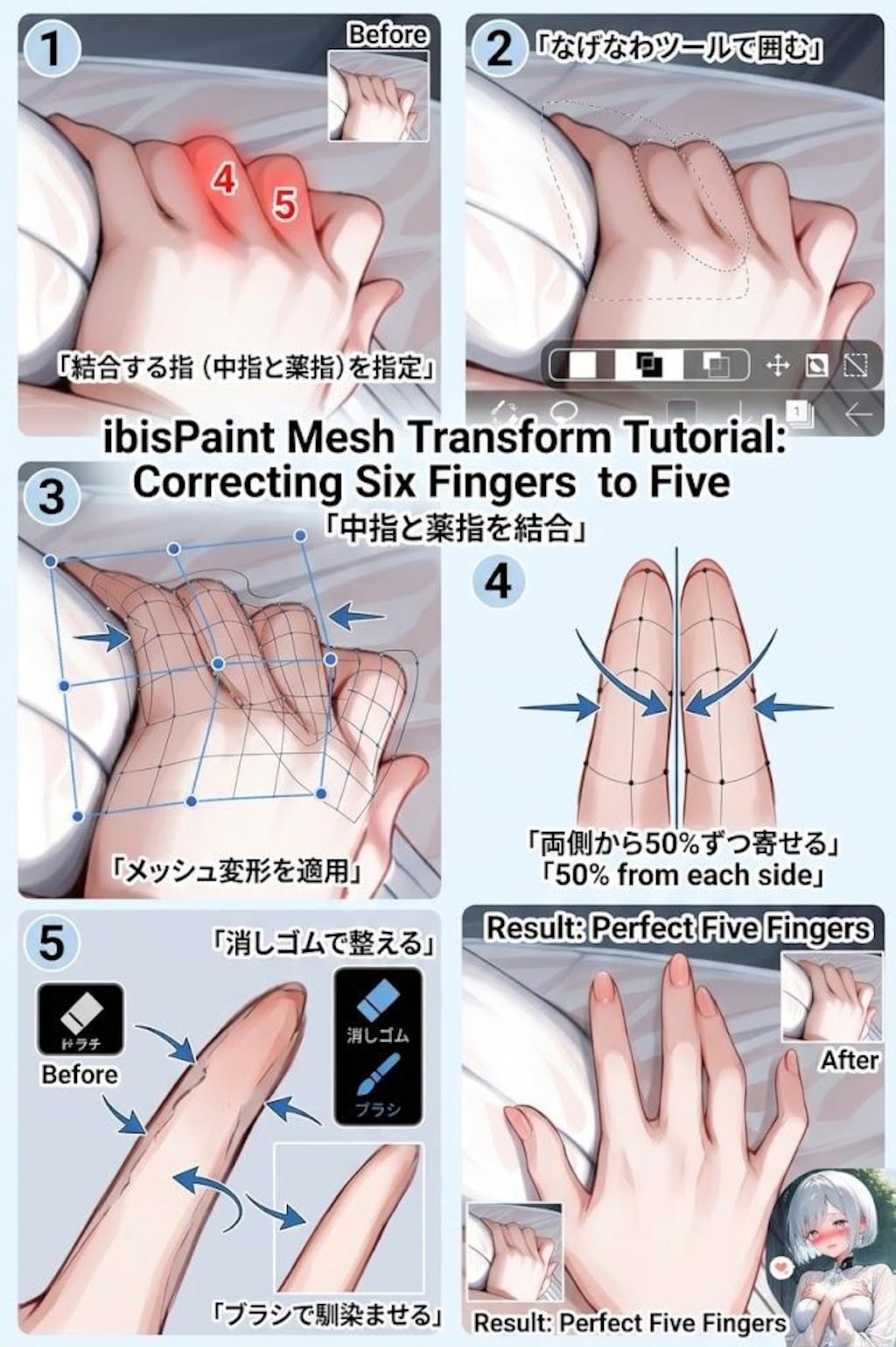 ６本指の直し方