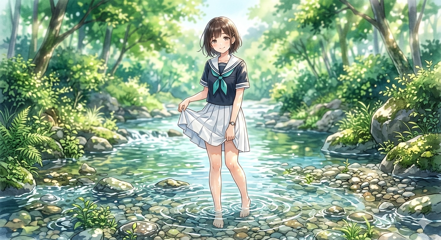 新緑 | の人気AIイラスト・グラビア