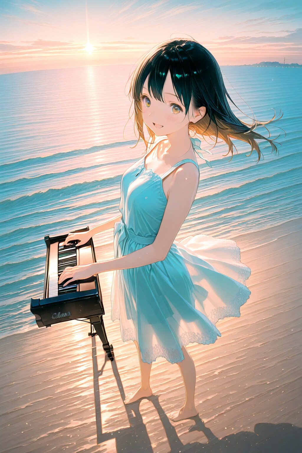 ビーチ・セッション | の人気AIイラスト・グラビア