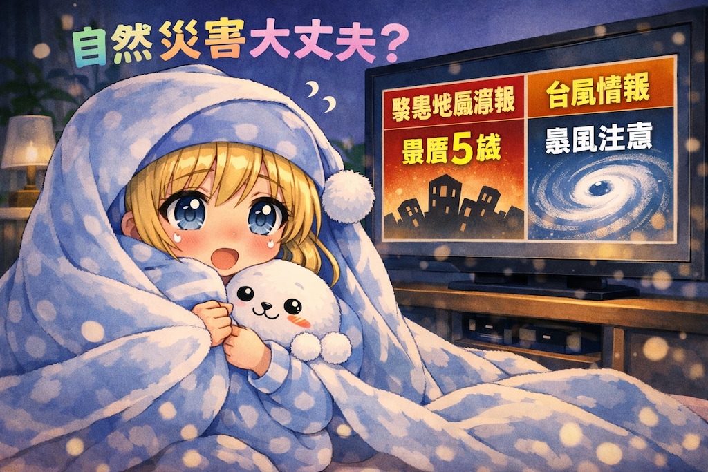 自然災害大丈夫ですか？