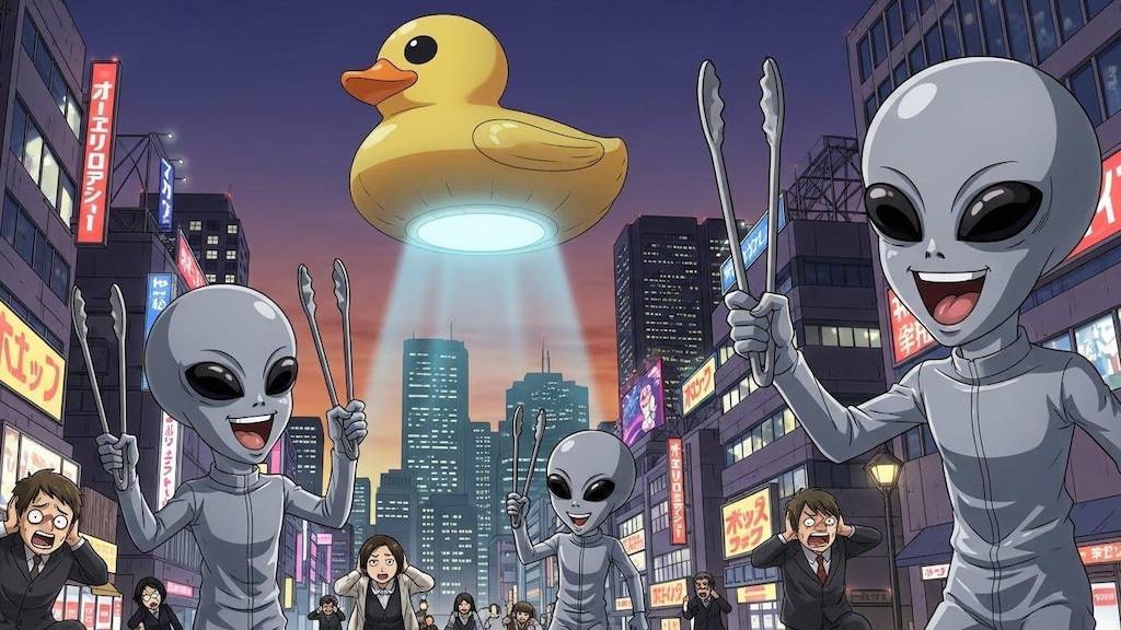 トングカチカチ星人