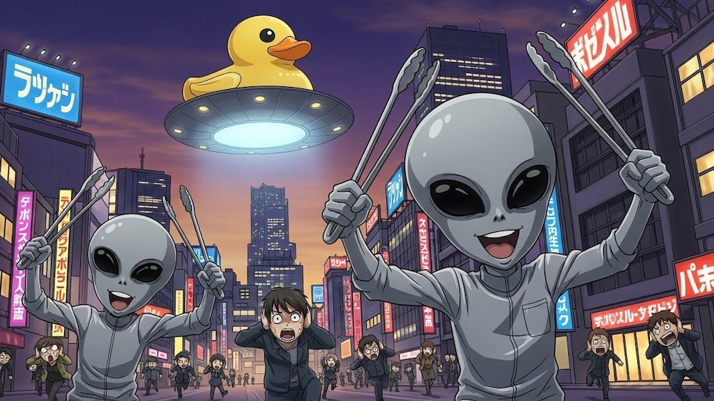 トングカチカチ星人