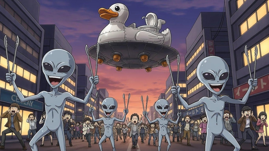 トングカチカチ星人