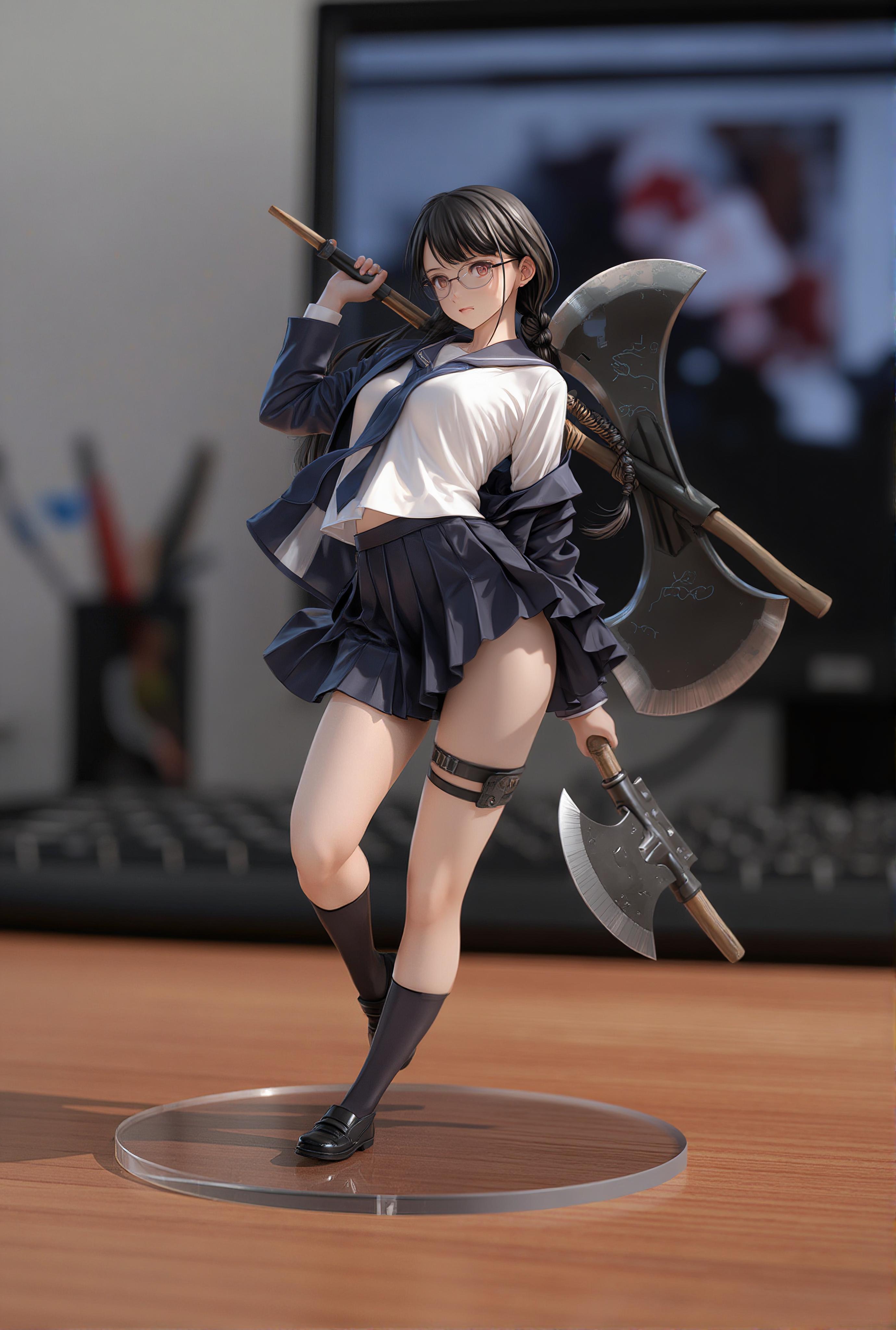 斧少女